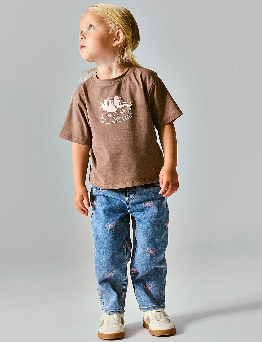 name it - NMFBELLA MOM SHAPED JEANS 3555-ON NOOS - regular jeans - medium blue denim - 4