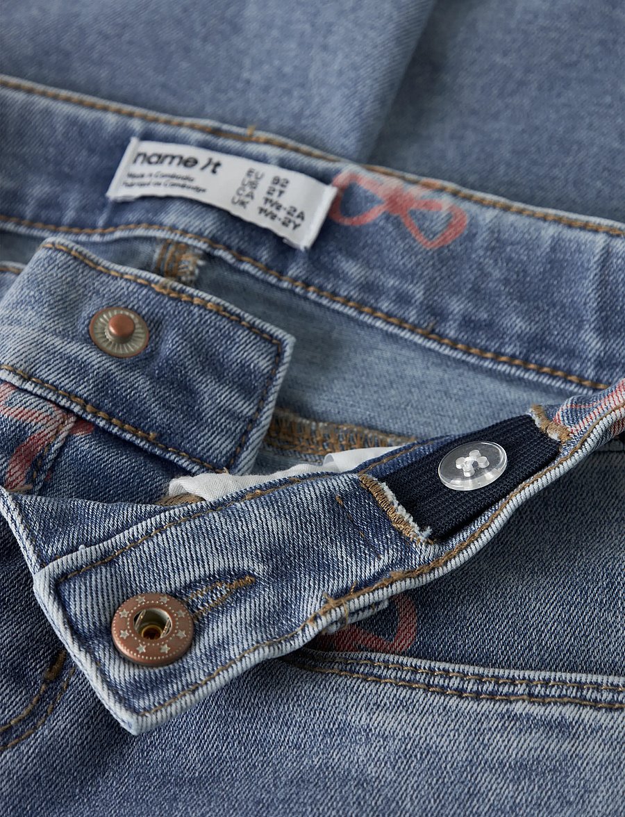 name it - NMFBELLA MOM SHAPED JEANS 3555-ON NOOS - regular jeans - medium blue denim - 5