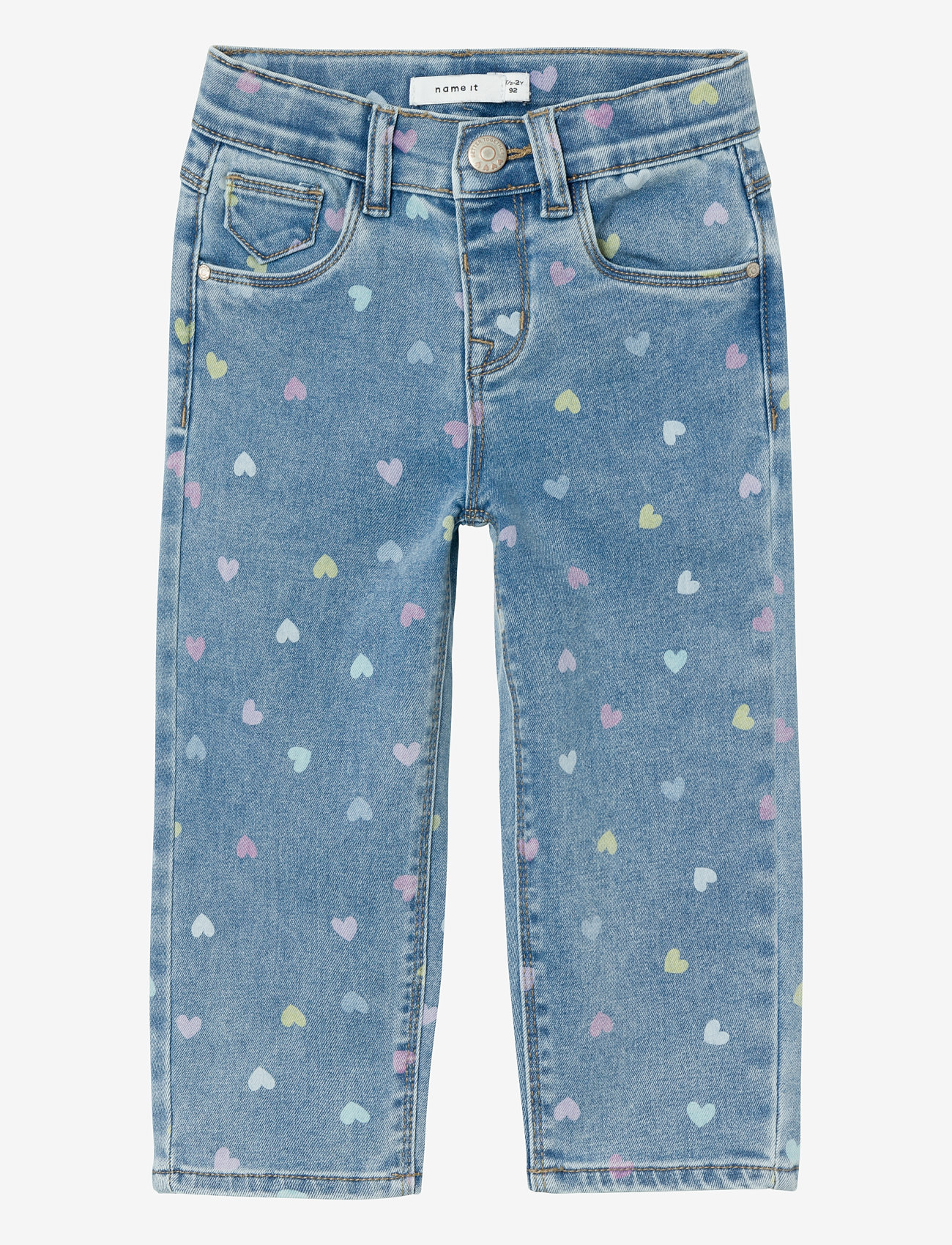 name it - NMFBELLA MOM SHAPED JEANS 3555-ON NOOS - regular jeans - medium blue denim - 0