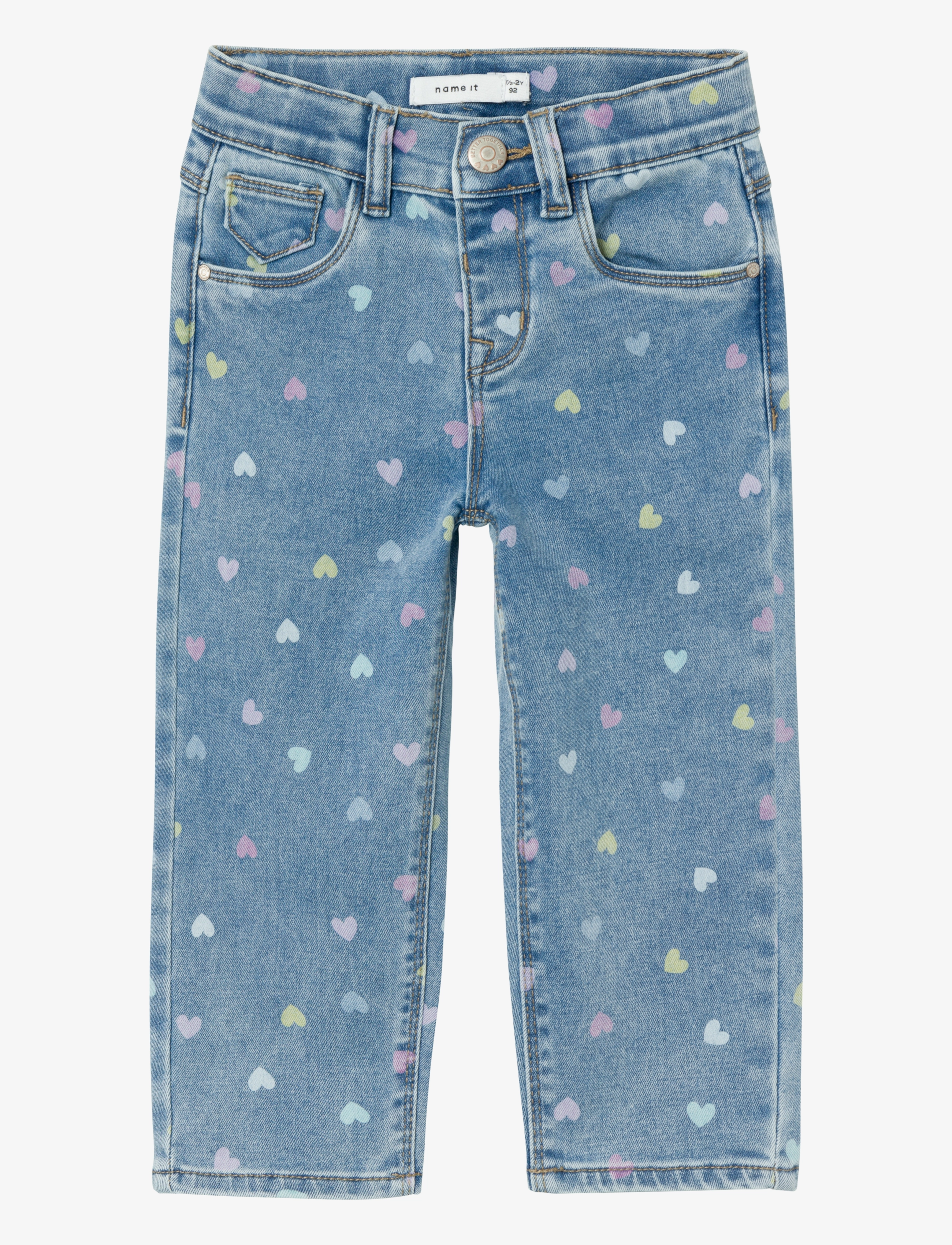 name it - NMFBELLA MOM SHAPED JEANS 3555-ON NOOS - regular jeans - medium blue denim - 0