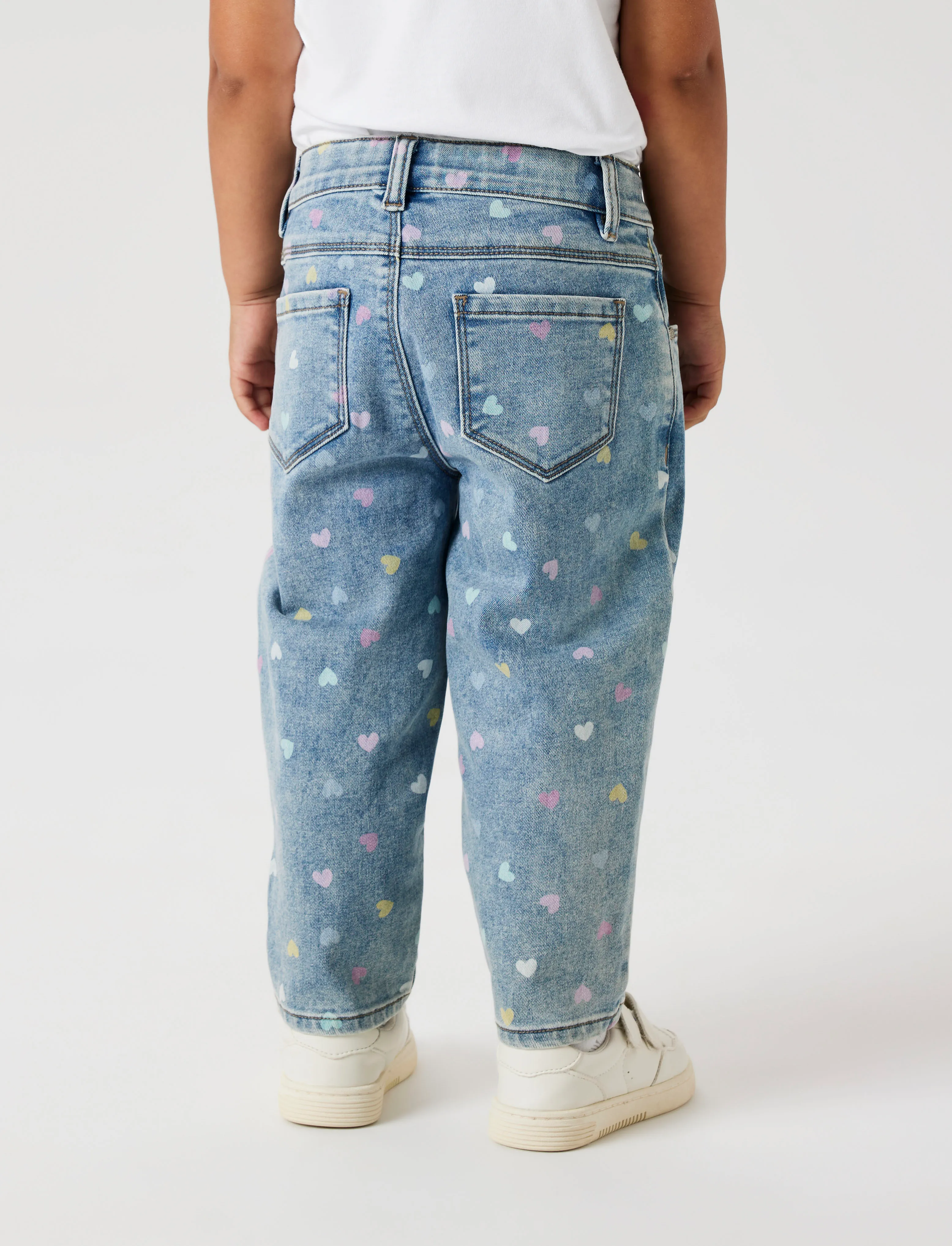 name it - NMFBELLA MOM SHAPED JEANS 3555-ON NOOS - regular jeans - medium blue denim - 4