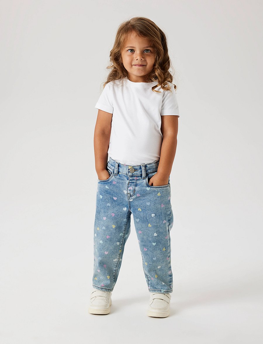 name it - NMFBELLA MOM SHAPED JEANS 3555-ON NOOS - regular jeans - medium blue denim - 5