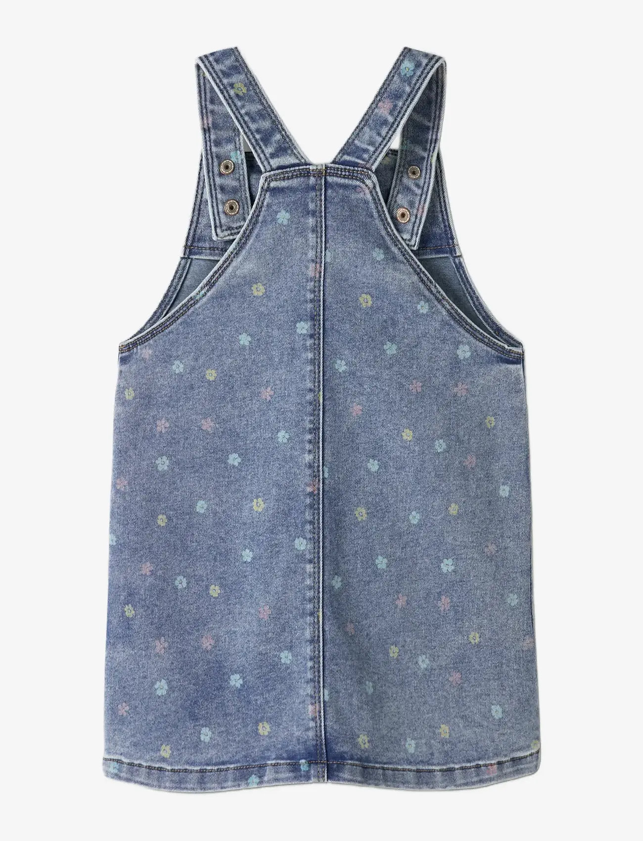 name it - NMFROSA SHORT DNM BIBSKIRT 3555-ON NOOS - overalls - medium blue denim - 1