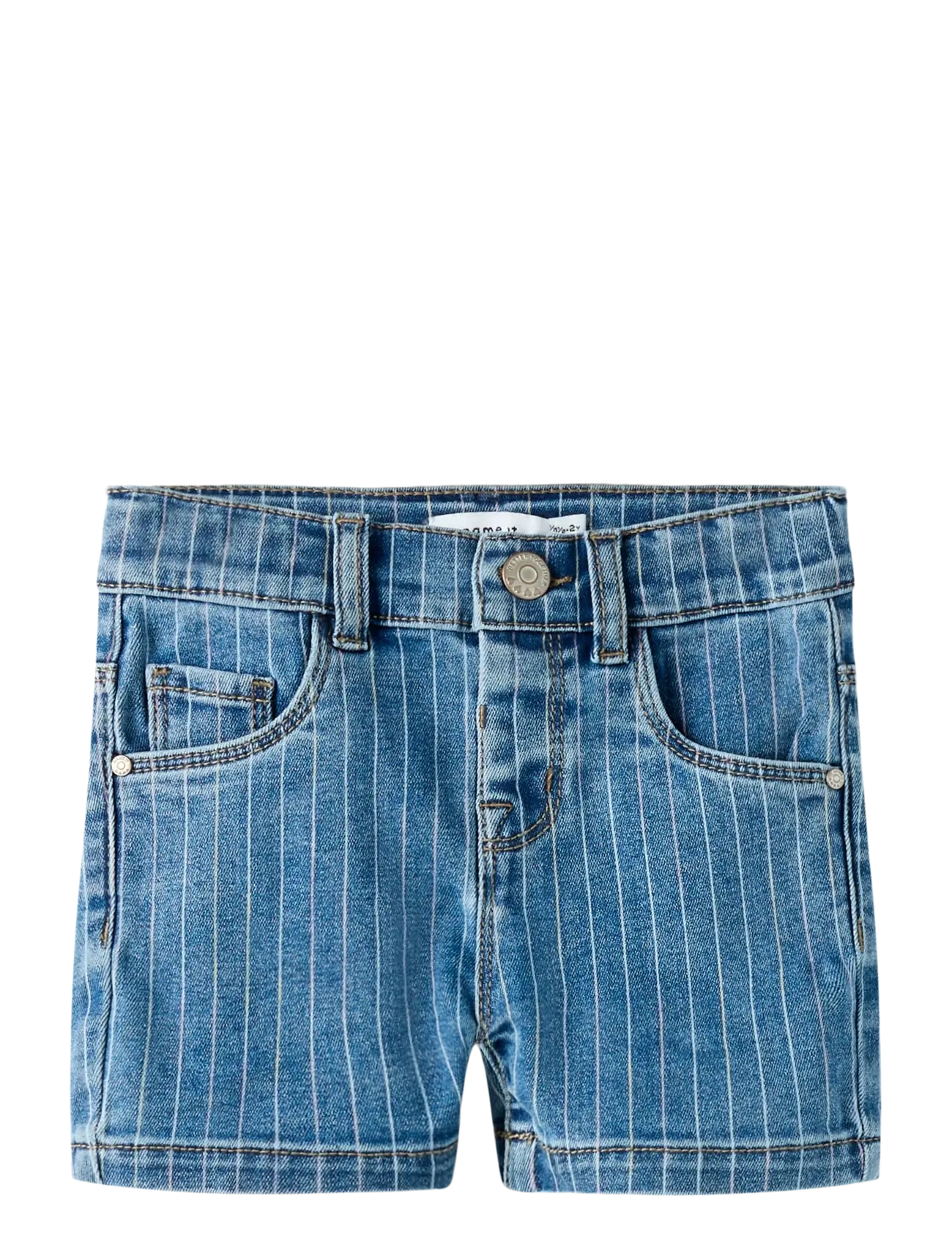 name it NMFSALLI SLIM DNM SHORTS 3555-ON NOOS - Shorts - DENIM BLUE / blue