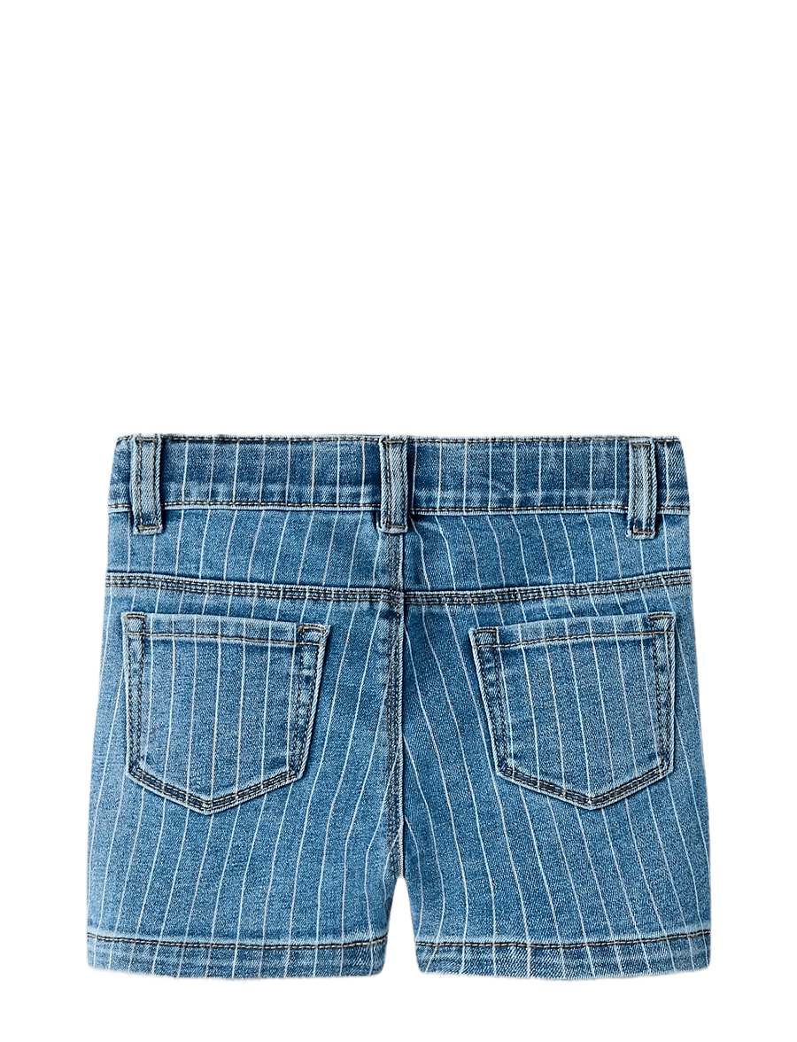 name it - NMFSALLI SLIM DNM SHORTS 3555-ON NOOS - džinsa šorti - denim blue - 1