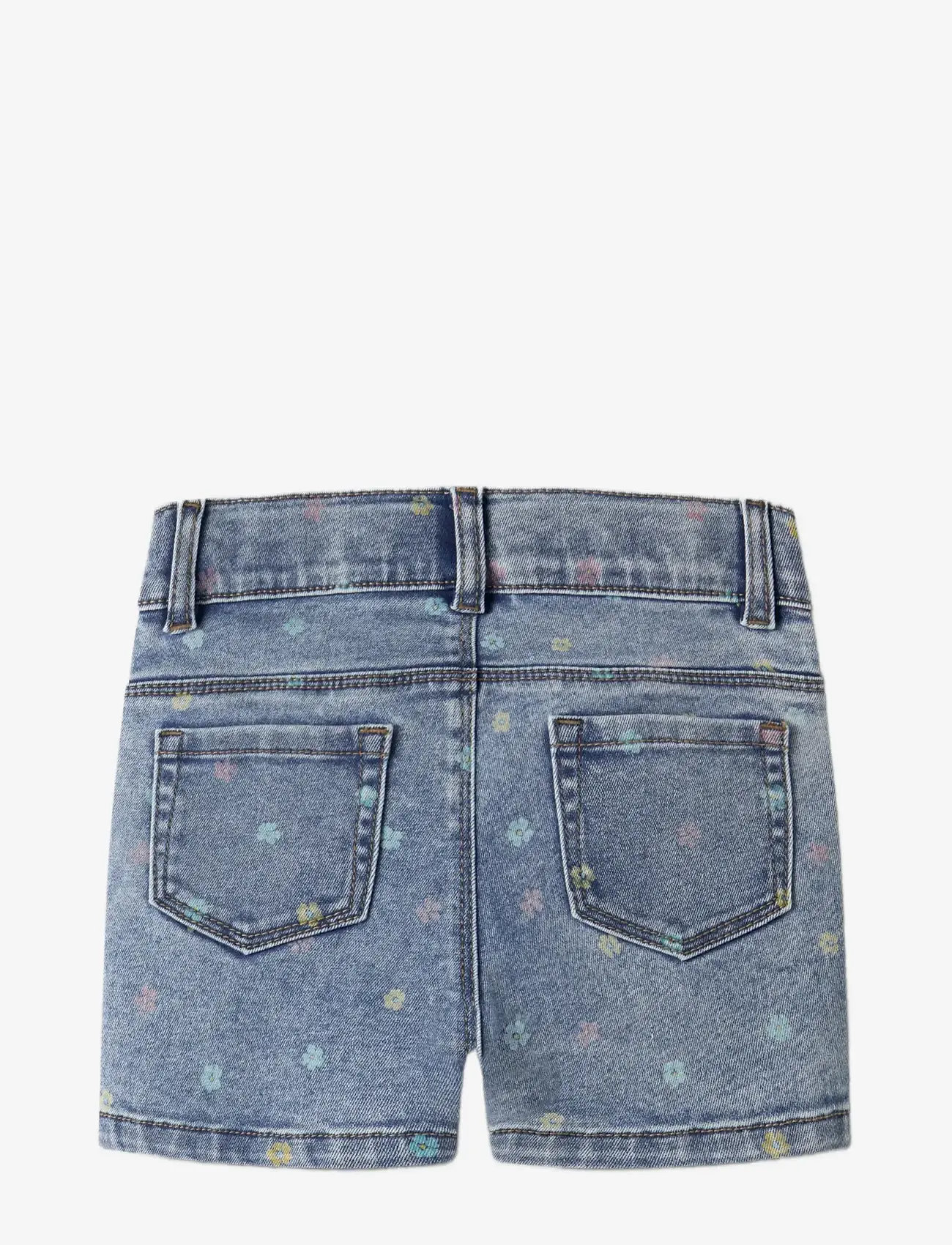 name it - NMFSALLI SLIM DNM SHORTS 3555-ON NOOS - denim shorts - medium blue denim - 1