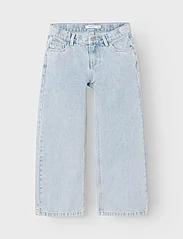 name it - NKFBELLA WIDE JEANS 5216-HX F - brede jeans - light blue denim - 5
