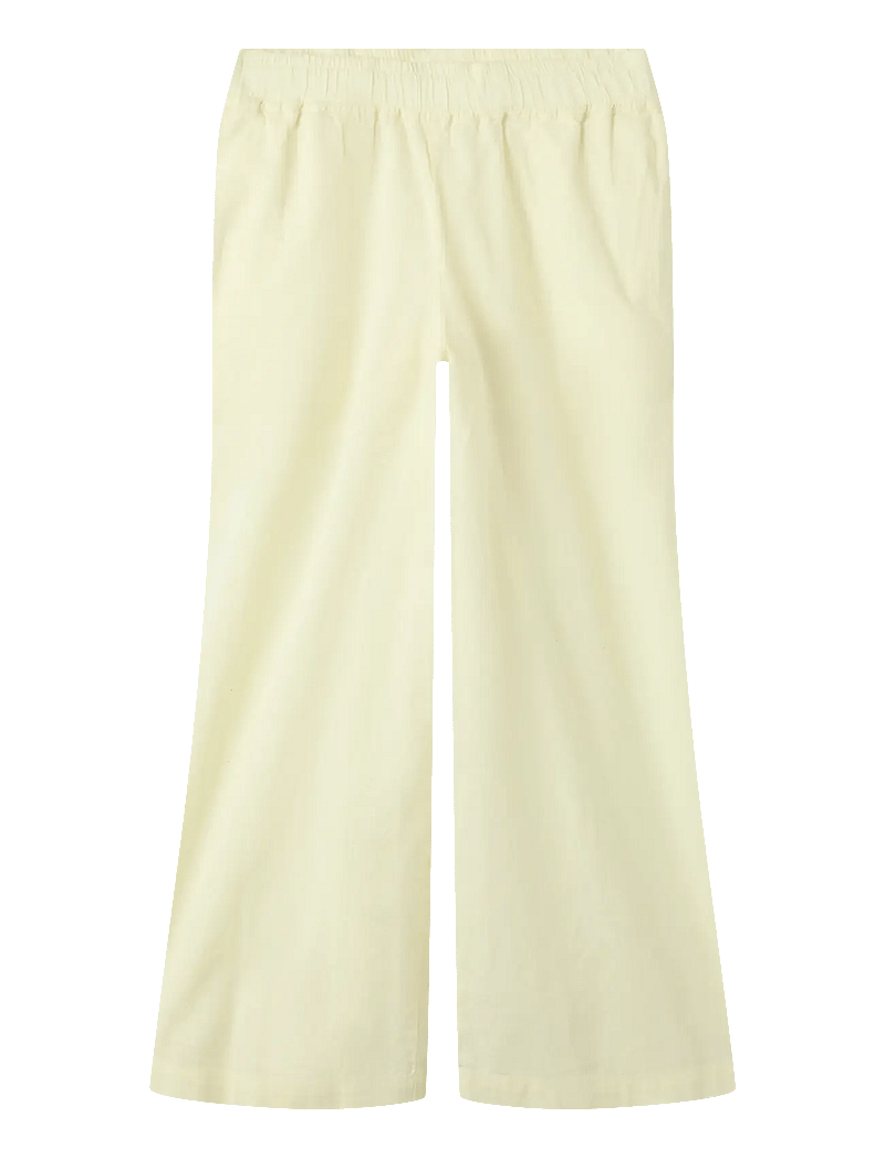 name it - NKFFALINNEN WIDE PANT NOOS - bukser - pear sorbet - 0