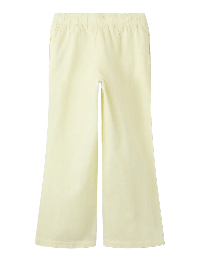 name it - NKFFALINNEN WIDE PANT NOOS - bukser - pear sorbet - 1