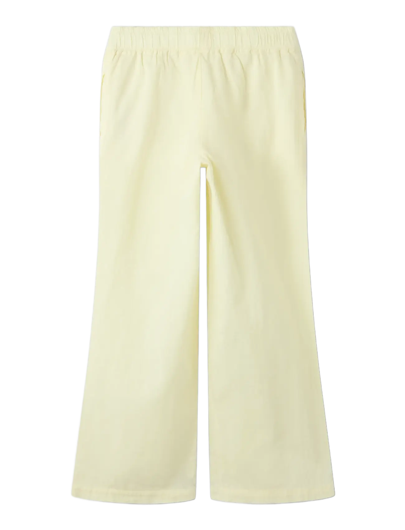name it - NKFFALINNEN WIDE PANT NOOS - gode sommertilbud - pear sorbet - 1