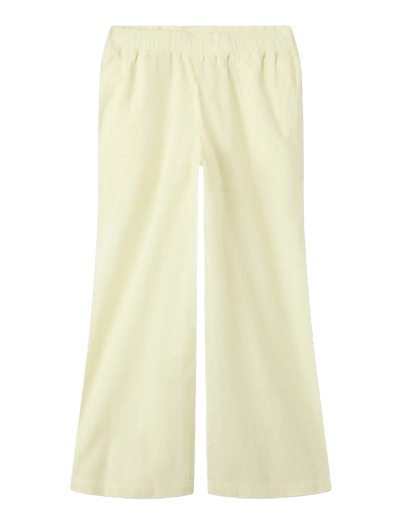 name it - NKFFALINNEN WIDE PANT NOOS - bukser - pear sorbet - 2