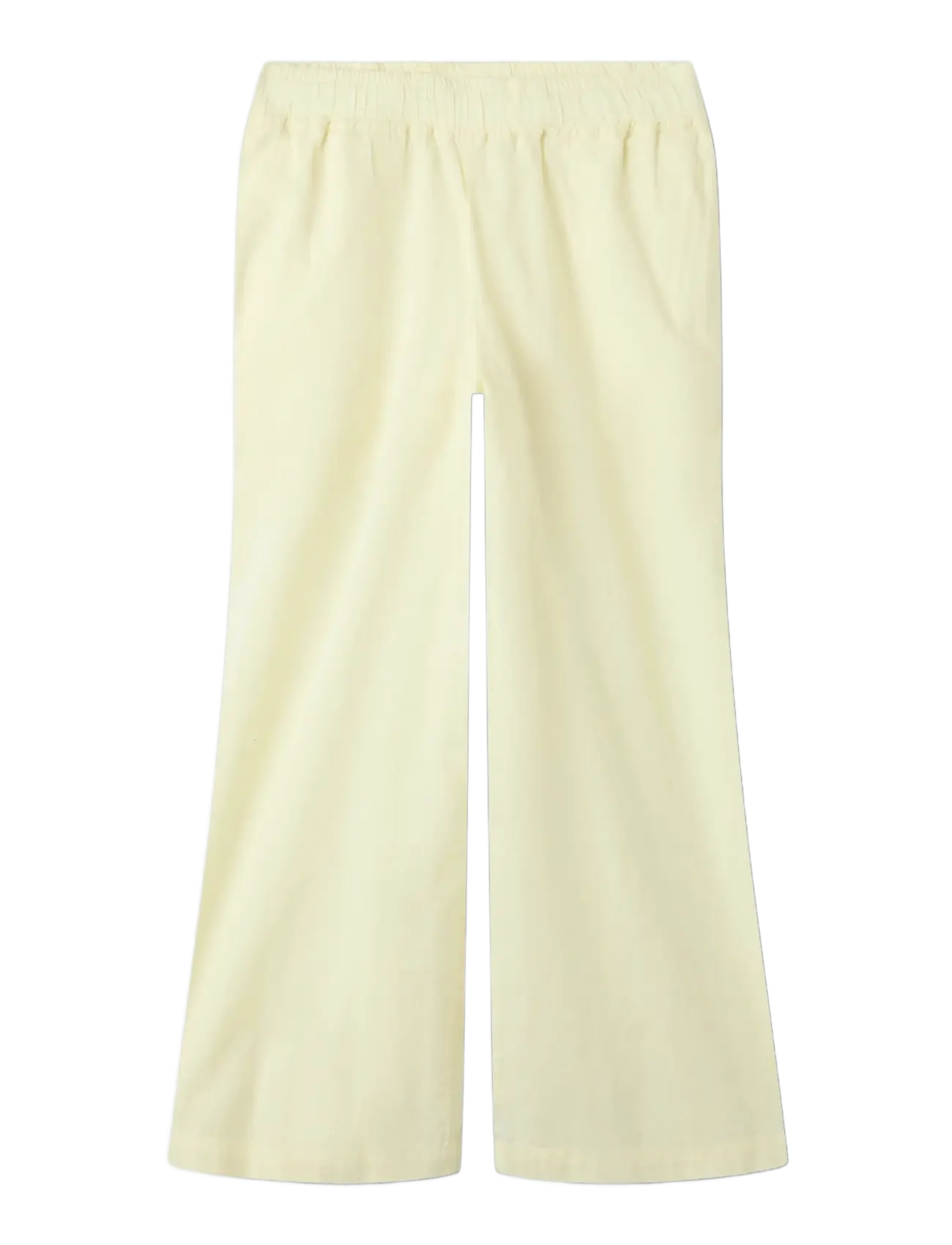 name it - NKFFALINNEN WIDE PANT NOOS - gode sommertilbud - pear sorbet - 2