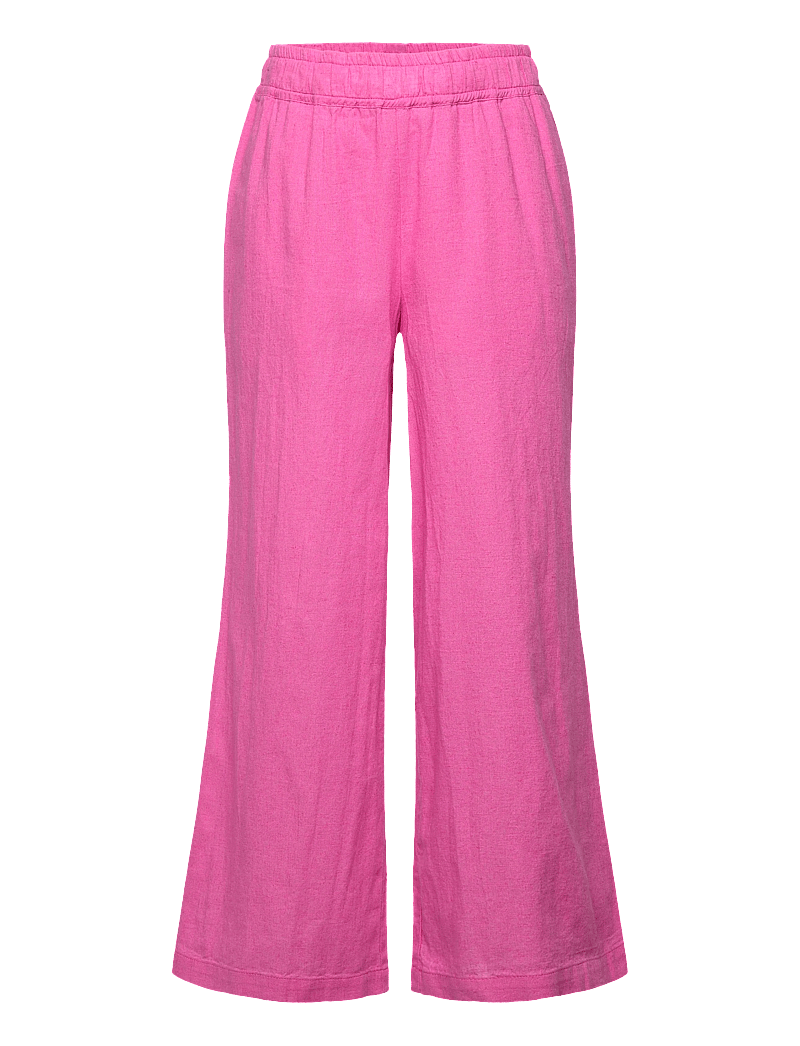 name it - NKFFALINNEN WIDE PANT NOOS - bukser - strawberry moon - 0