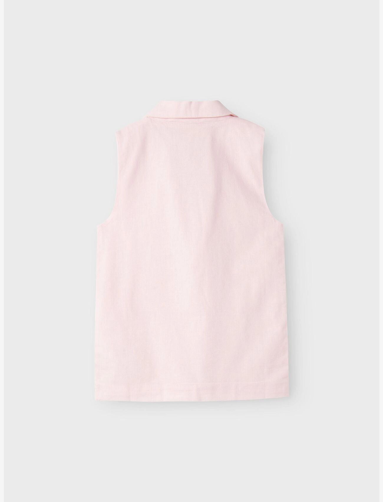 name it - NKFFALINNEN WAISTCOAT - laveste priser - parfait pink - 2
