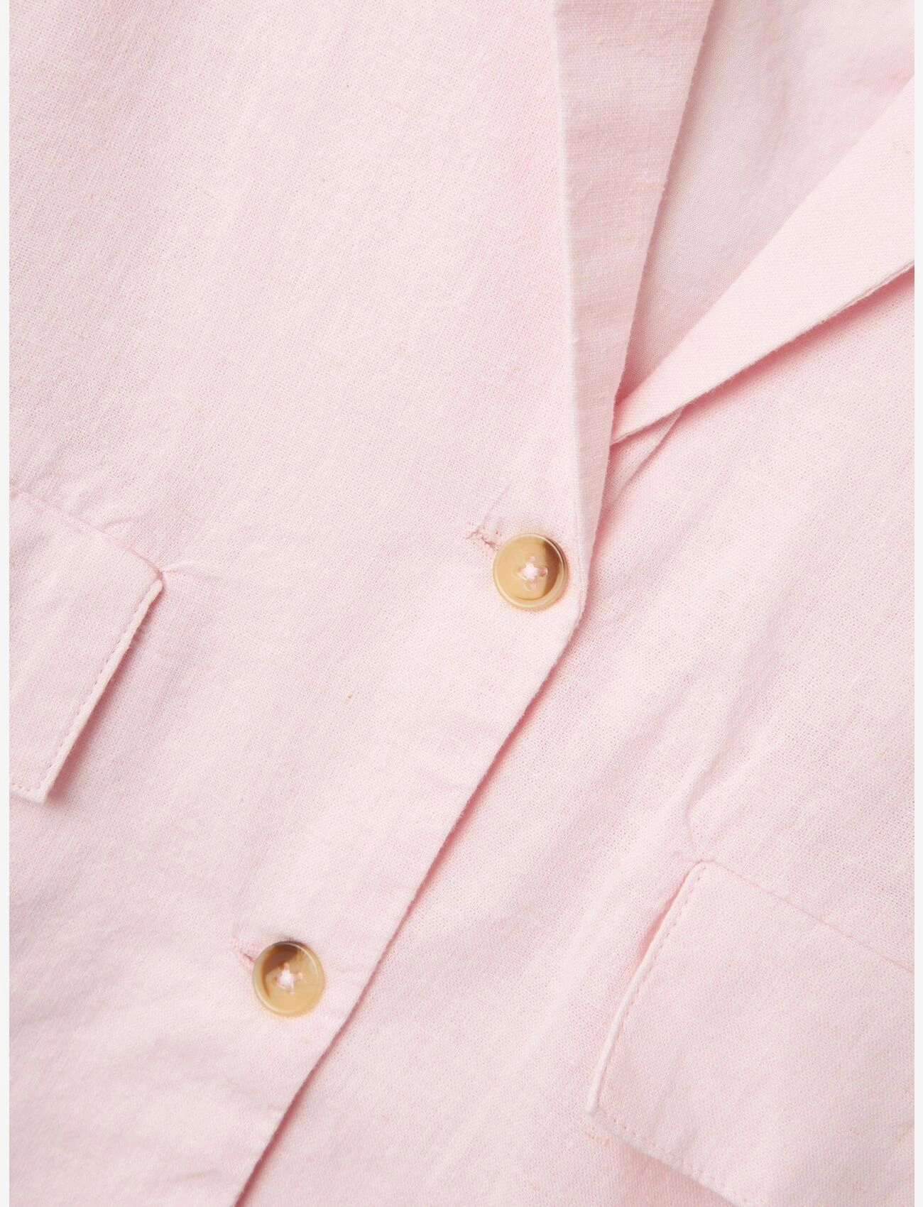 name it - NKFFALINNEN WAISTCOAT - laveste priser - parfait pink - 3
