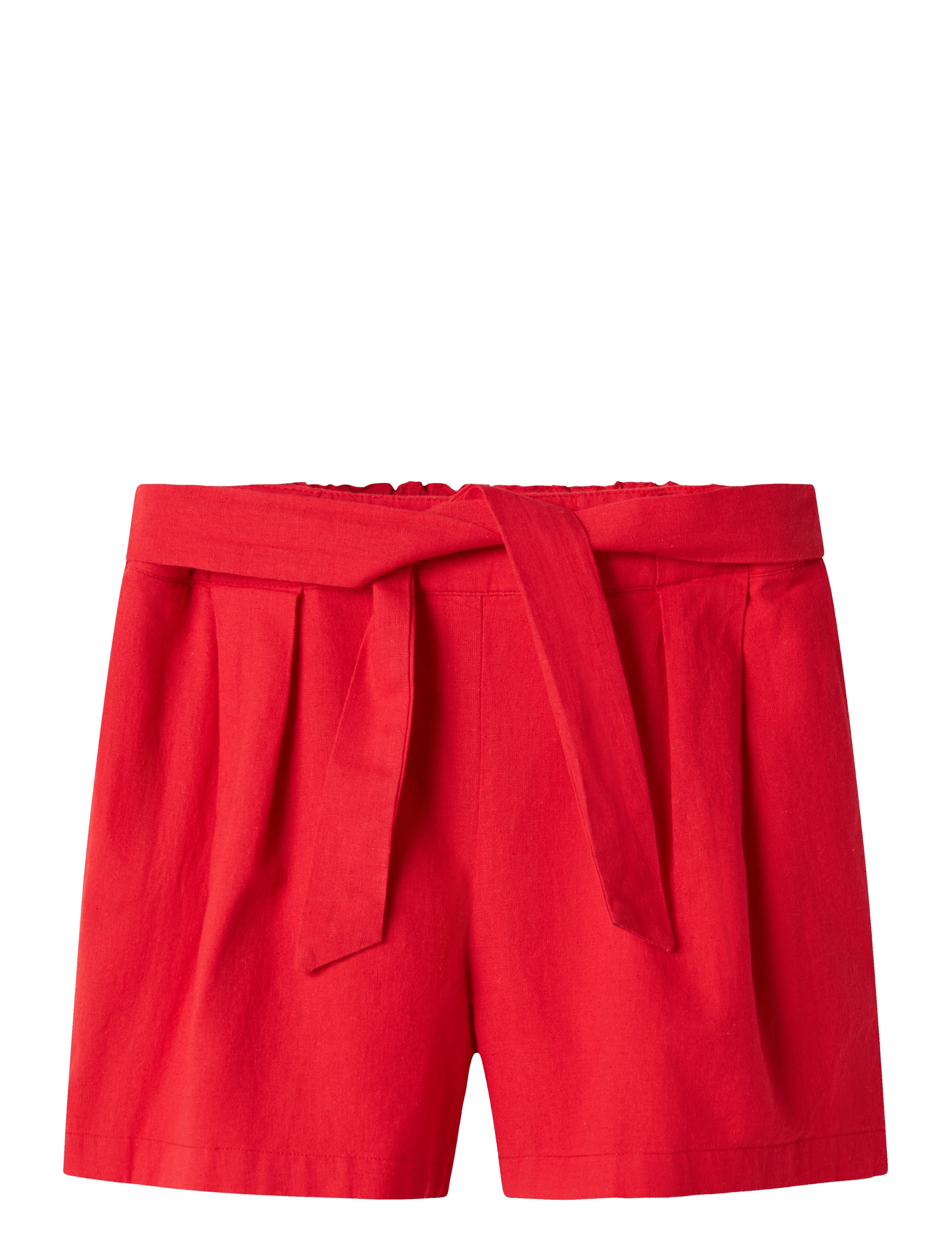 NAME IT Nkffalinnen Shorts Rot - 164 - Kinder