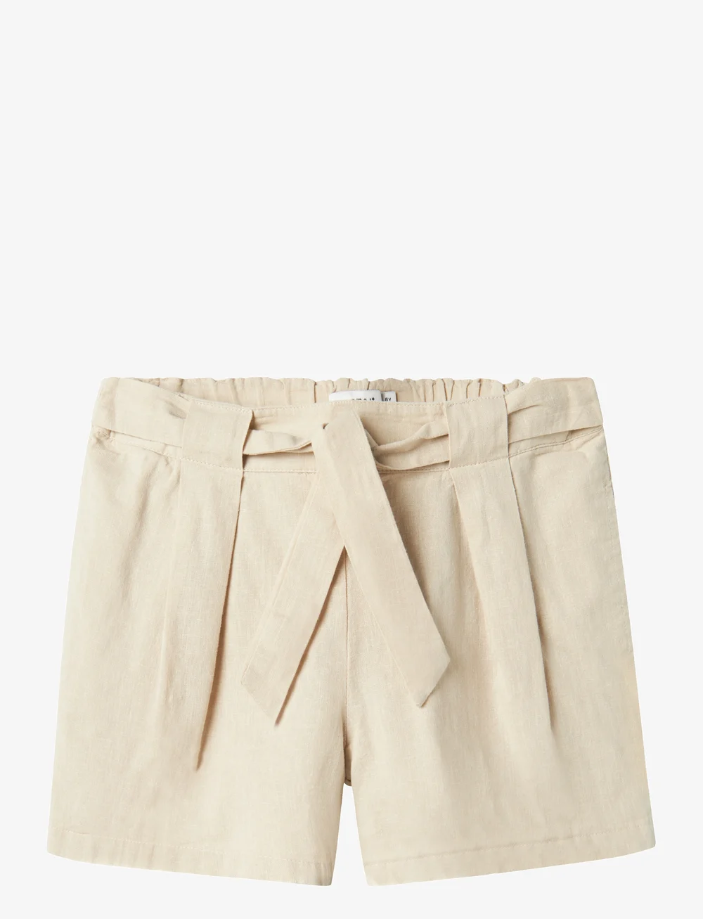 name it - NKFFALINNEN SHORTS - lühikesed vabaajapüksid - peyote - 0