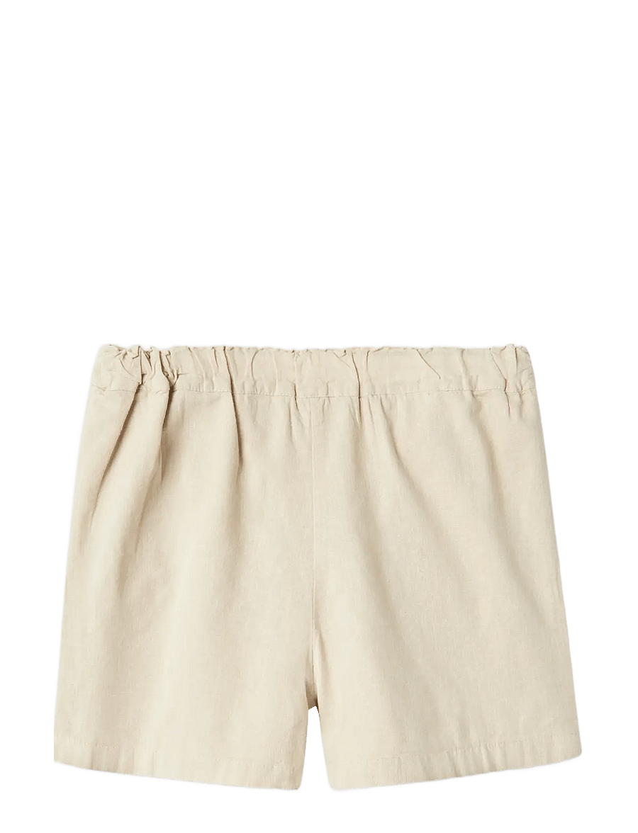 name it - NKFFALINNEN SHORTS - casual shorts - peyote - 1