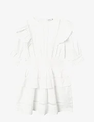 name it - NKFFATIDIA 2/4 DRESS - short-sleeved casual dresses - bright white - 1