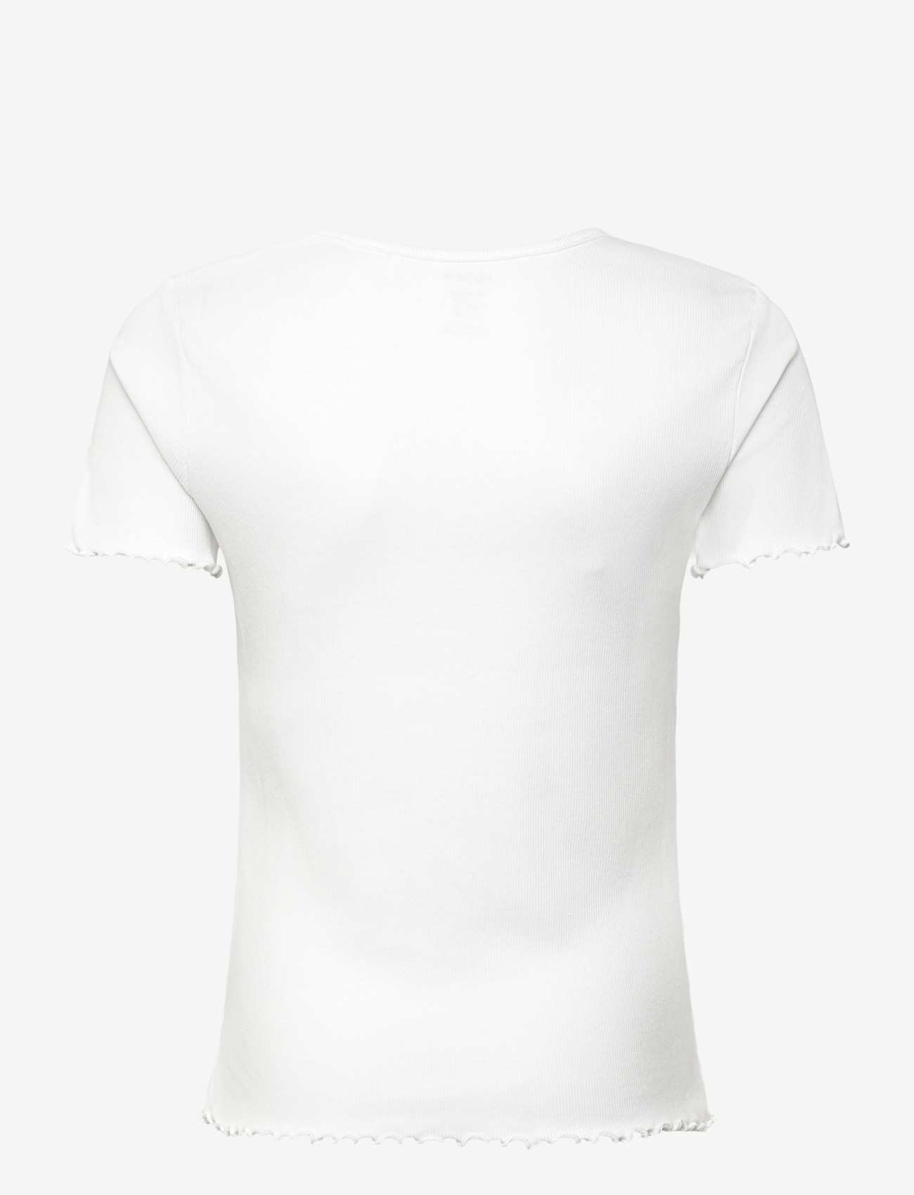 name it - NKFVEMIA AOP SS SLIM TOP - kortærmede t-shirts - bright white - 1