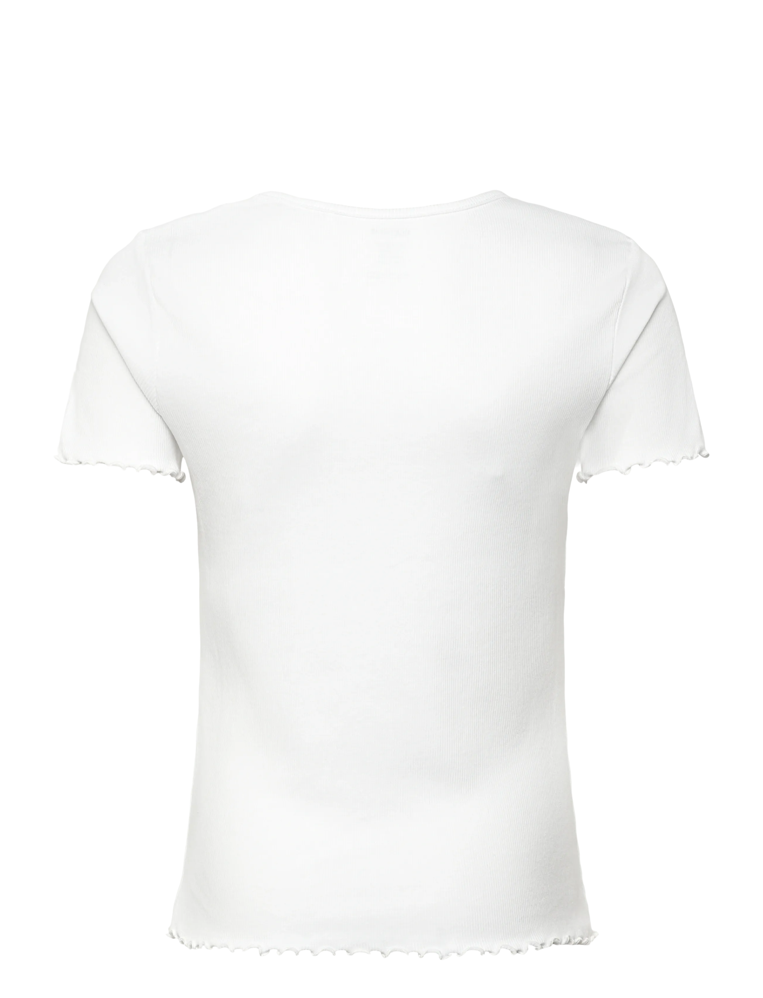 name it - NKFVEMIA AOP SS SLIM TOP - kortärmade t-shirts - bright white - 1