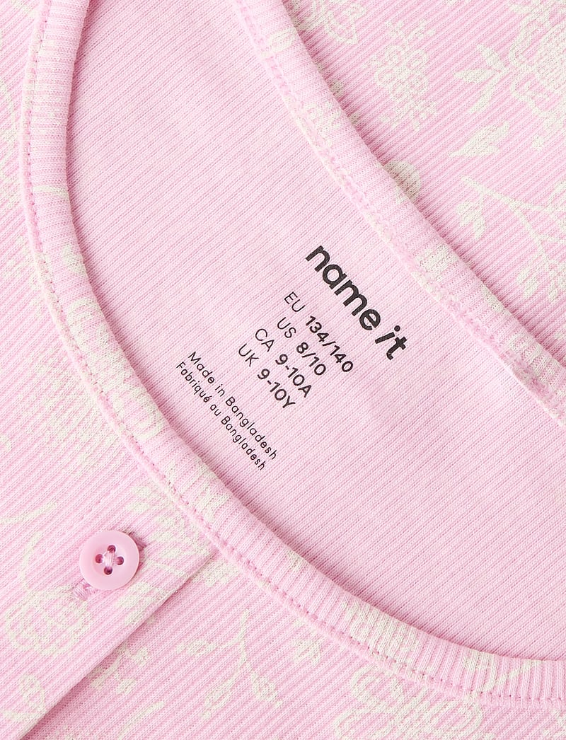 name it - NKFVEMIA AOP SS SLIM TOP - kortærmede t-shirts - pirouette - 3