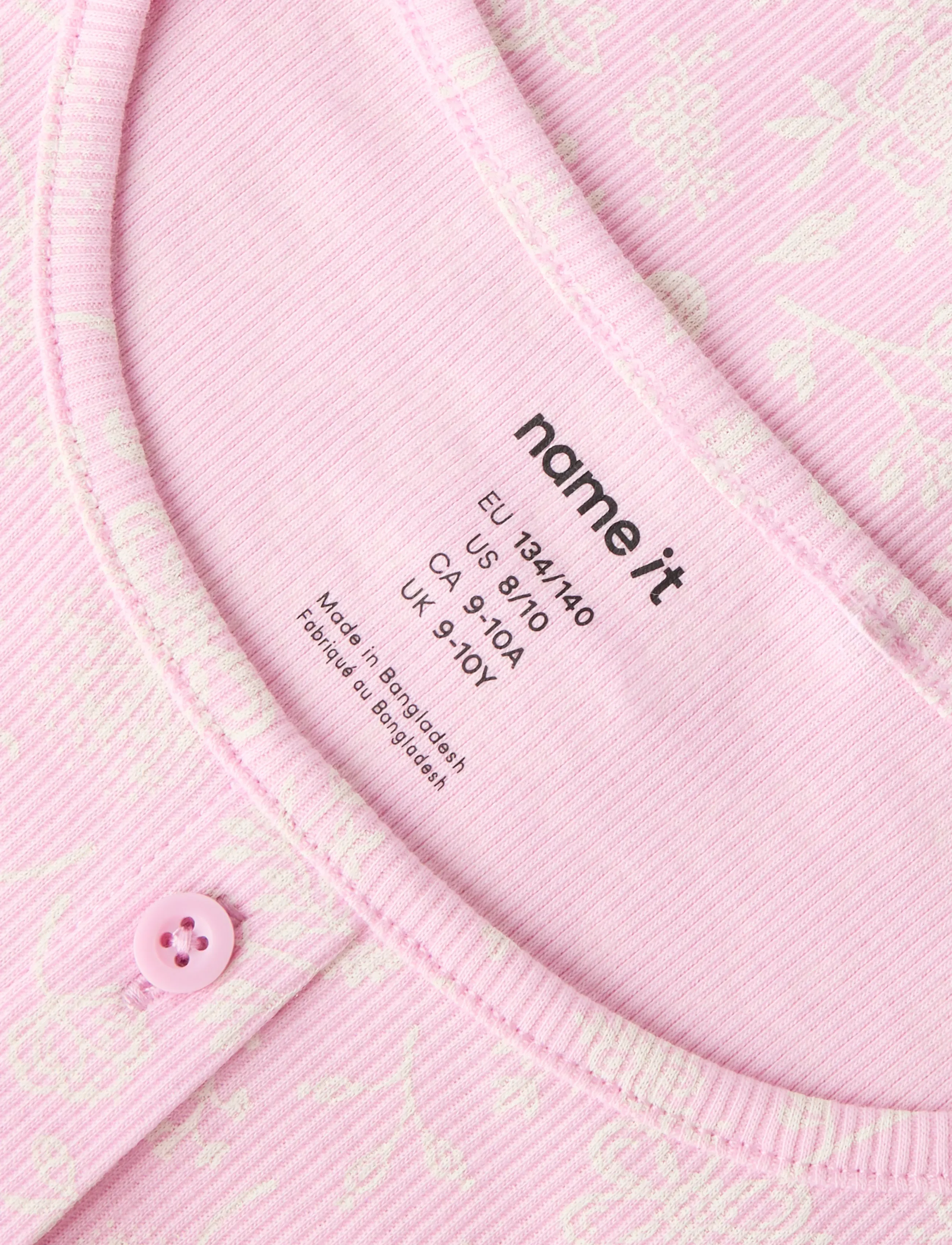 name it - NKFVEMIA AOP SS SLIM TOP - kortärmade t-shirts - pirouette - 3