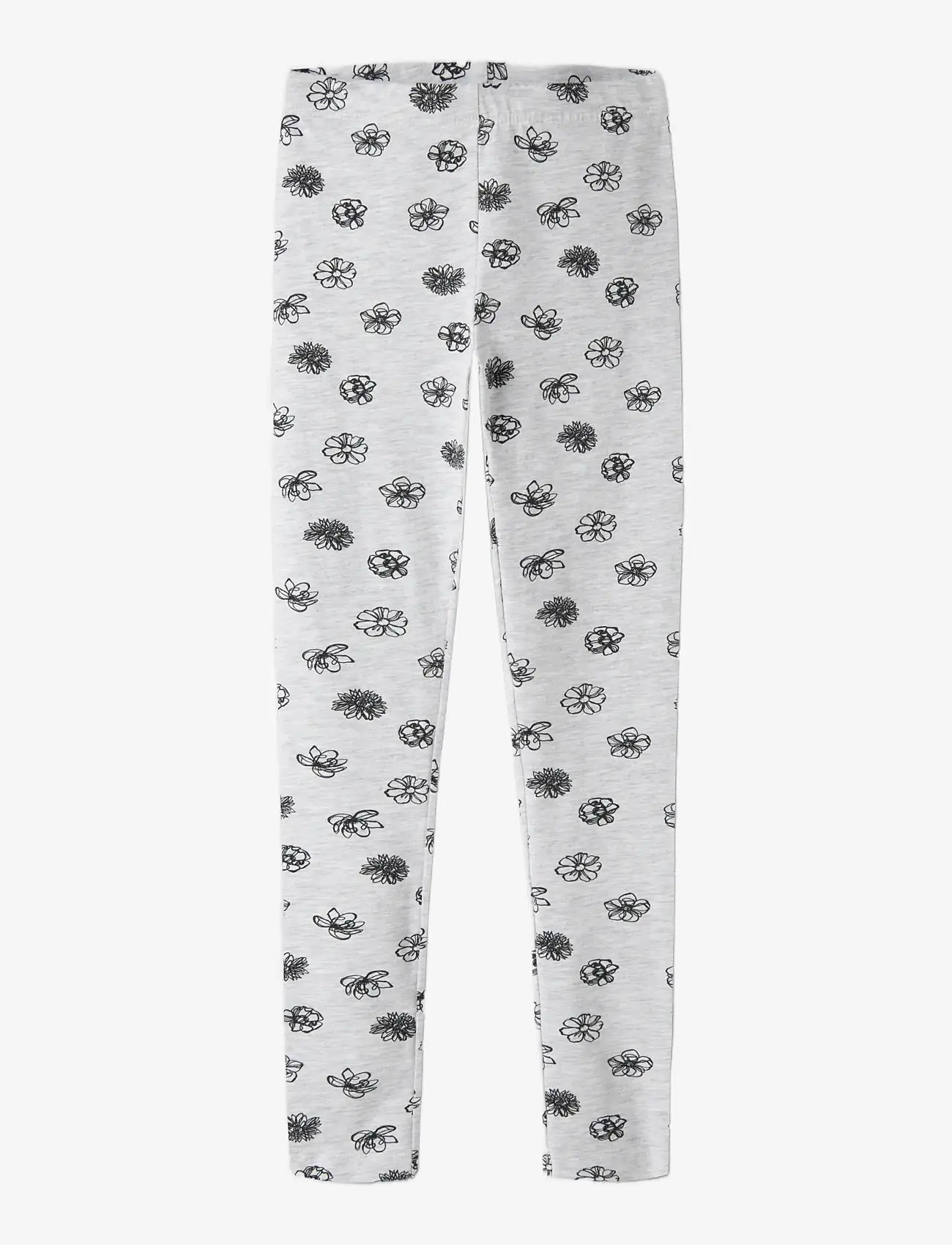 name it - NKFVIVIAN AOP LEGGING - retuusid - light grey melange - 1