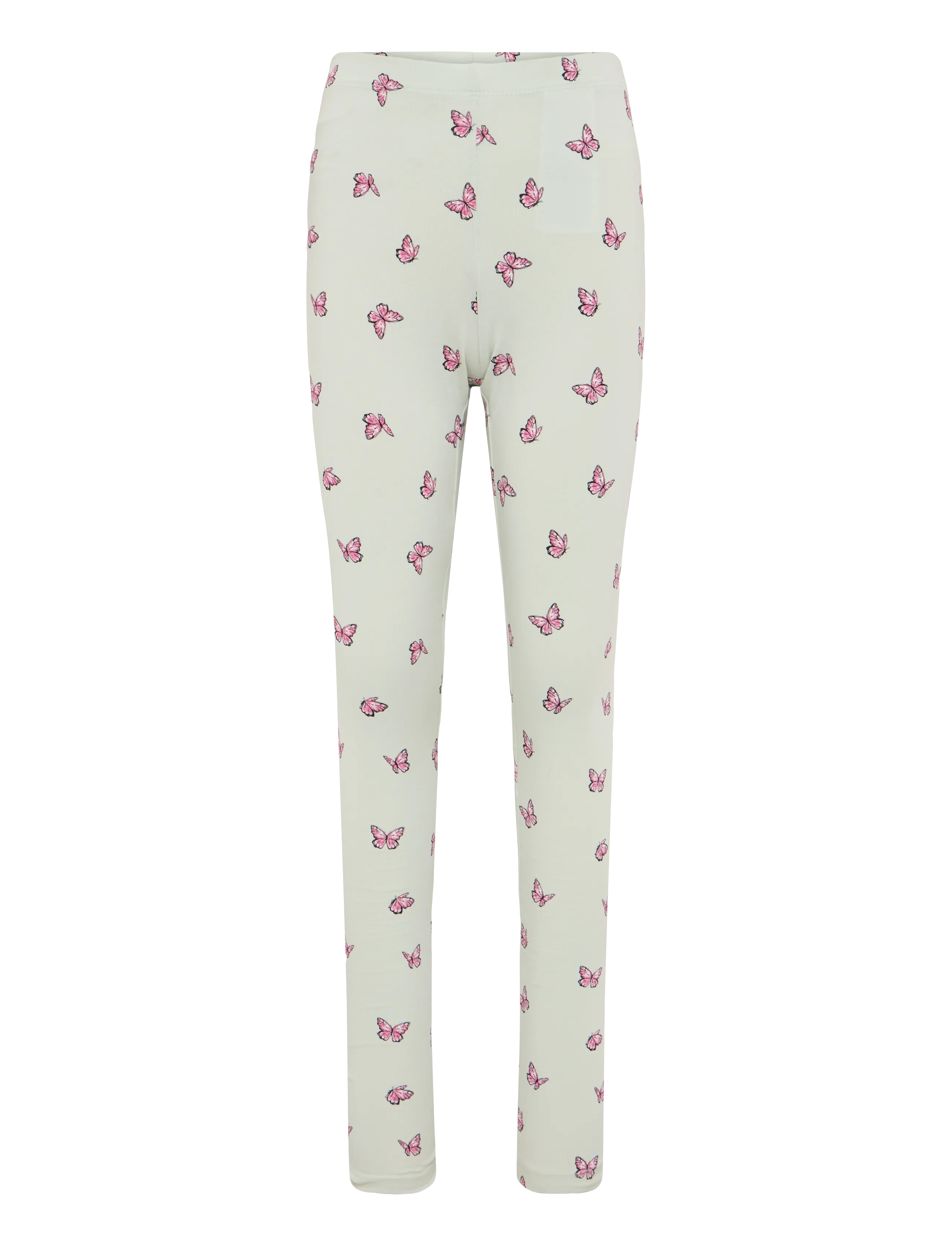 name it Nkfvivian Aop Legging, 140, Unterteile, Grün - Leggings, Kinder