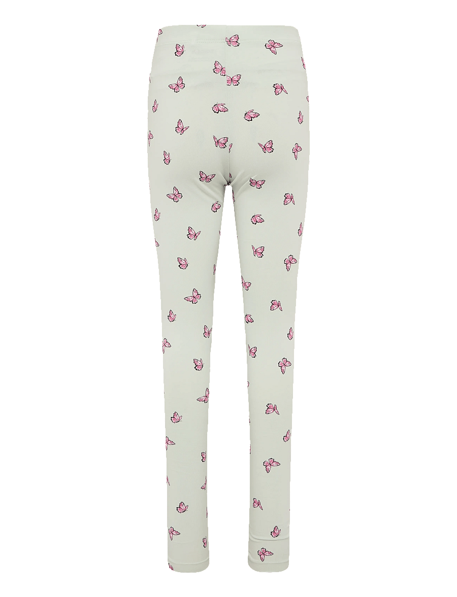 name it - NKFVIVIAN AOP LEGGING - leggings - pale aqua - 1