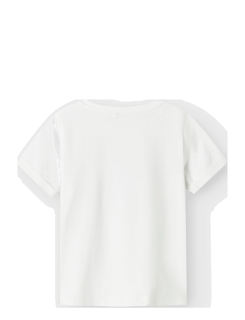 name it - NMMVUX SS TOP - kurzärmelige - bright white - 1