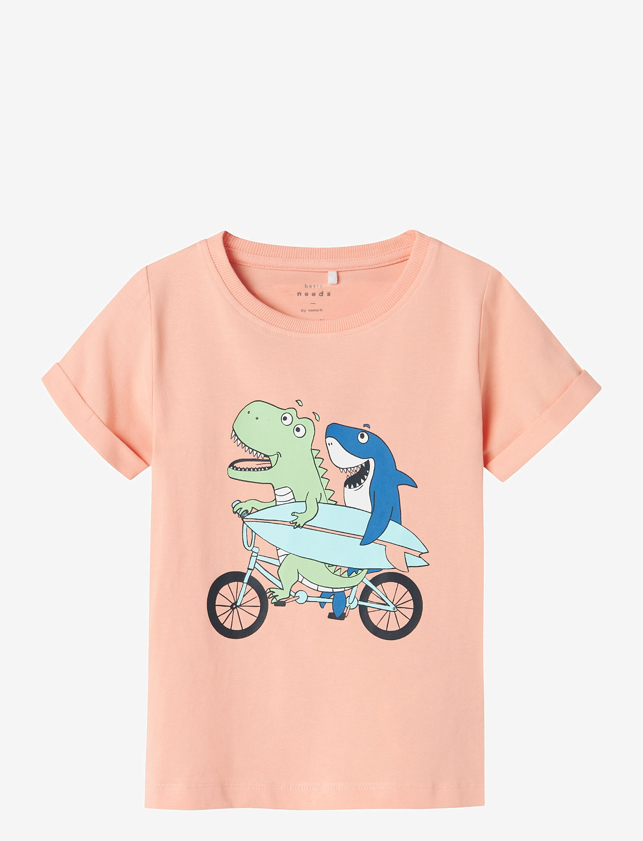 name it - NMMVUX SS TOP - herbstliche kleidung - peach pearl - 0