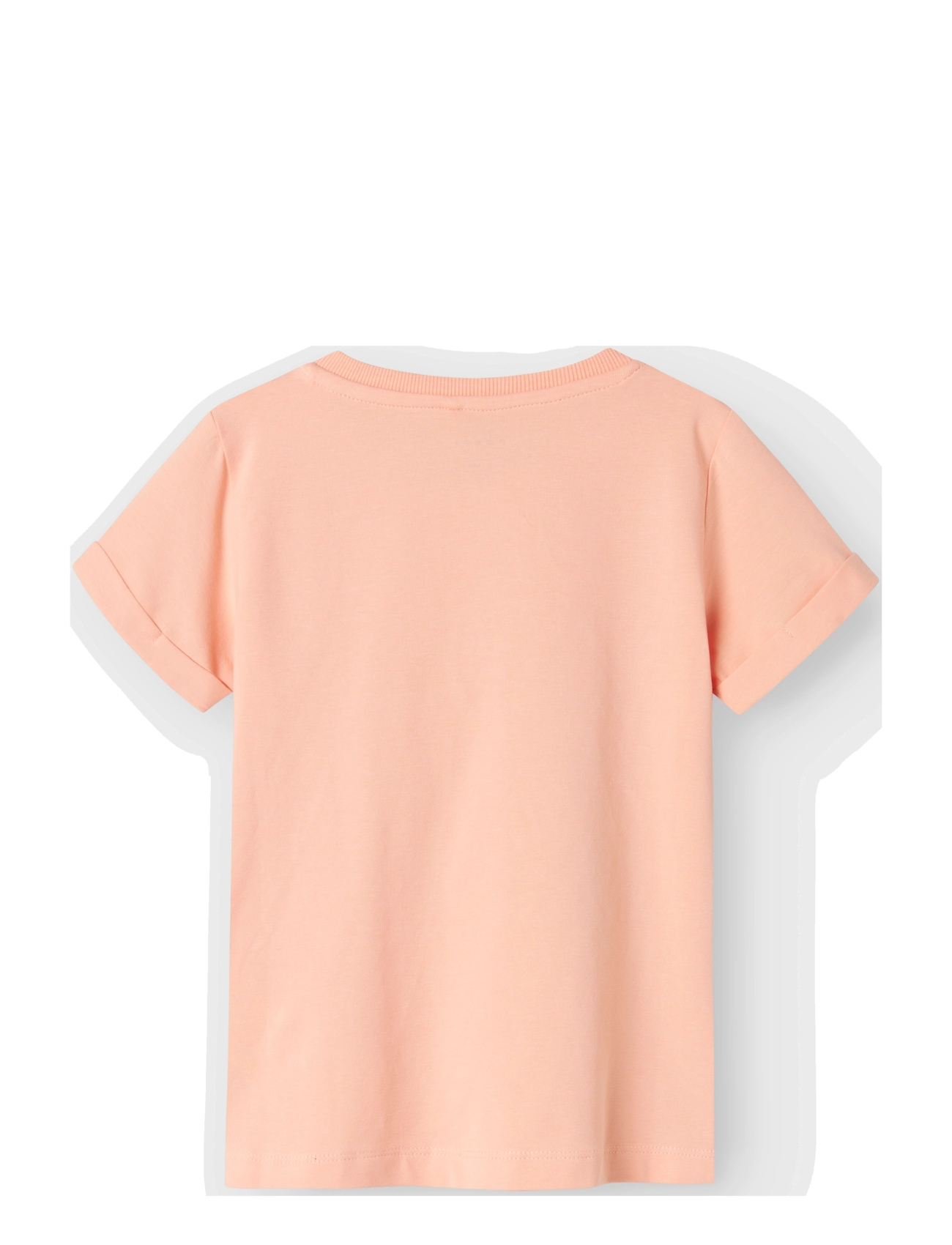 name it - NMMVUX SS TOP - short-sleeved t-shirts - peach pearl - 1