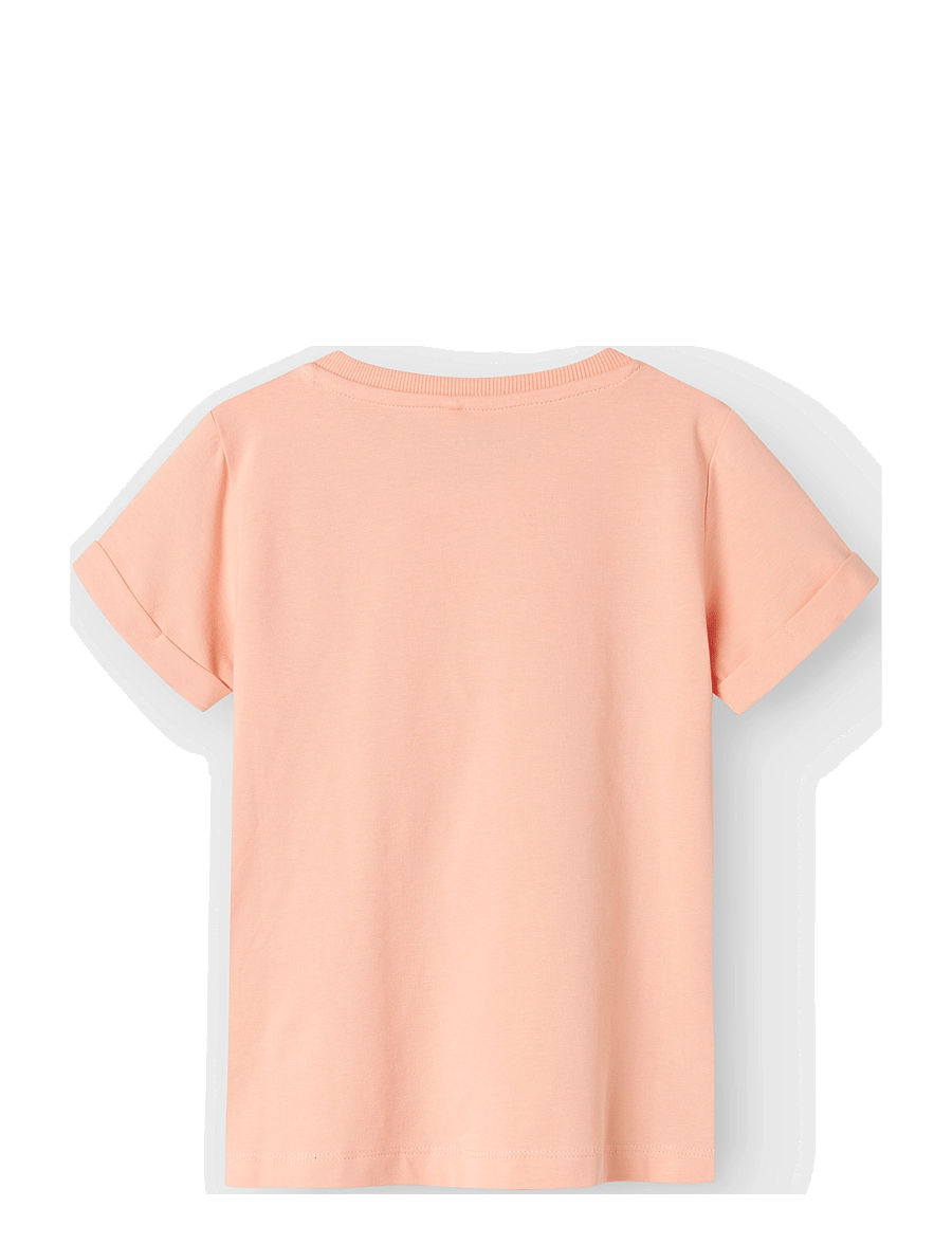 name it - NMMVUX SS TOP - kurzärmelige - peach pearl - 1