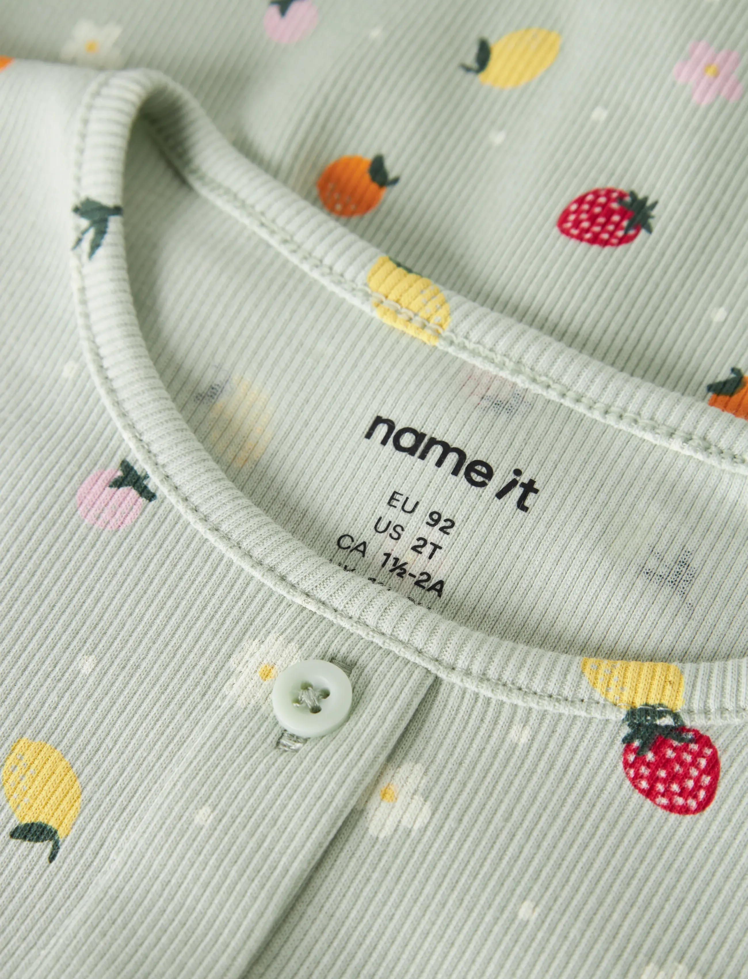 name it - NMFVEMIA AOP SS SLIM TOP - short-sleeved t-shirts - pale aqua - 3