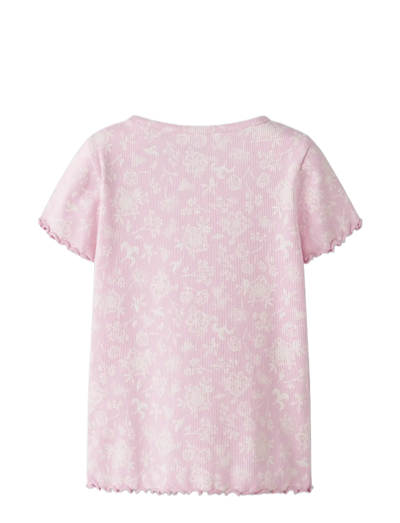 name it - NMFVEMIA AOP SS SLIM TOP - kortärmade t-shirts - pirouette - 2