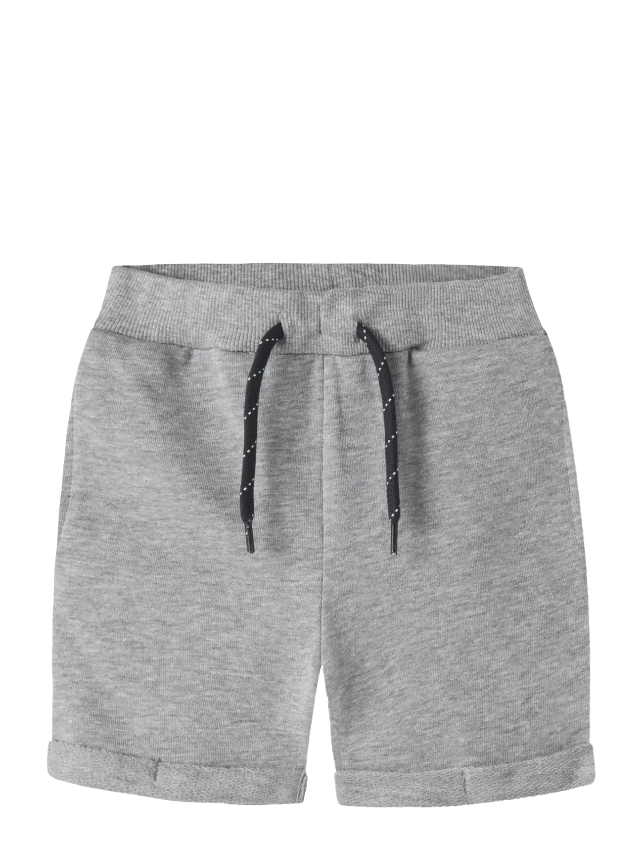 name it NMMVASSE SWE LONG SHORTS UNB - Shorts - GREY MELANGE / grey