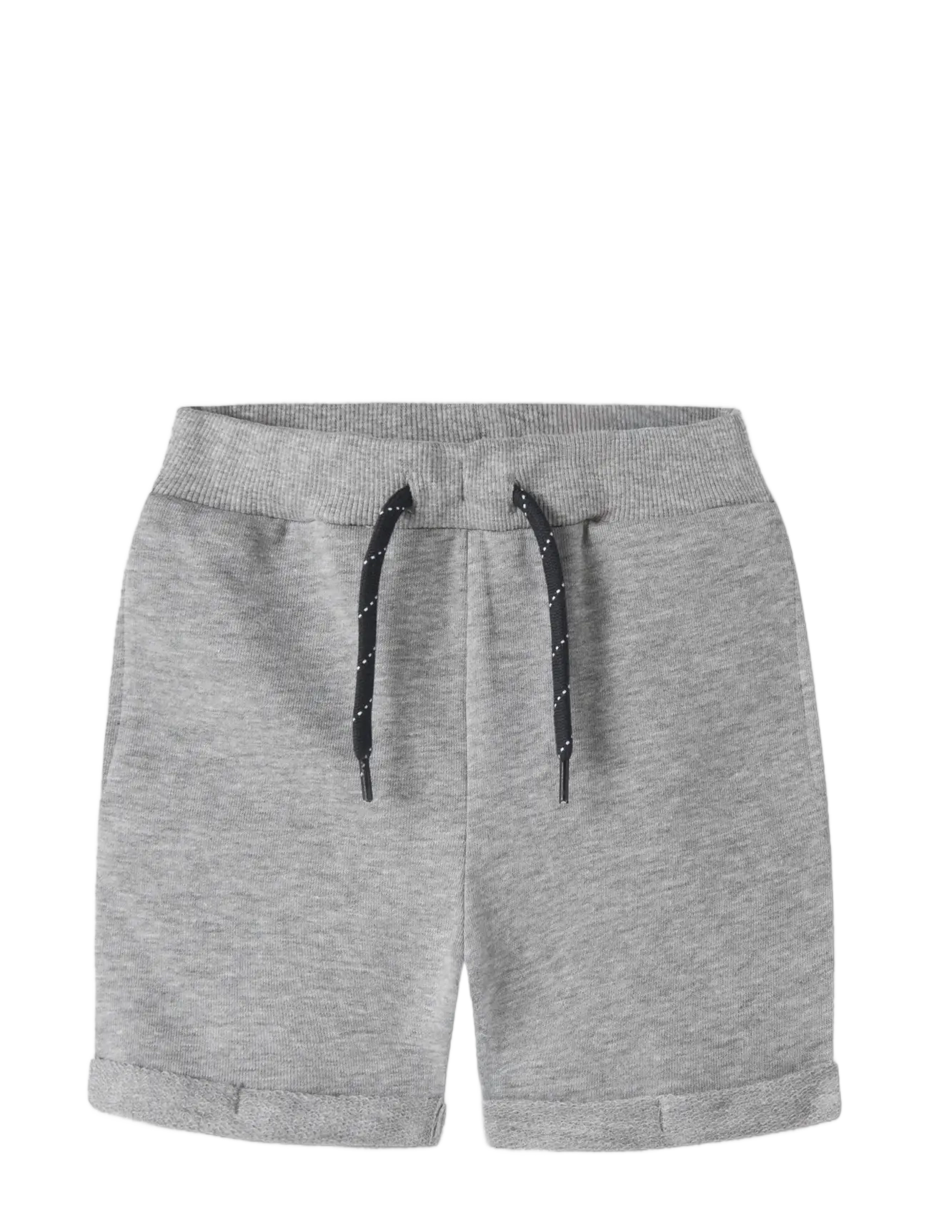 name it - NMMVASSE SWE LONG SHORTS UNB - sweatshorts - grey melange - 2