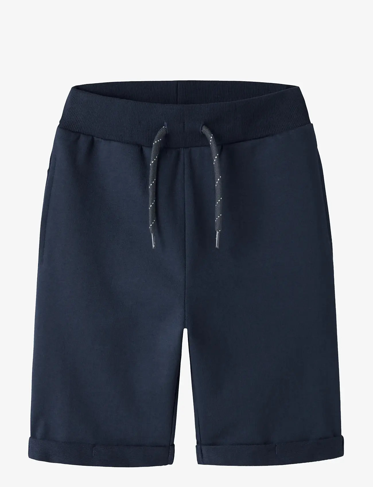 name it - NMMVASSE SWE LONG SHORTS UNB - sweatshorts - navy blazer - 1