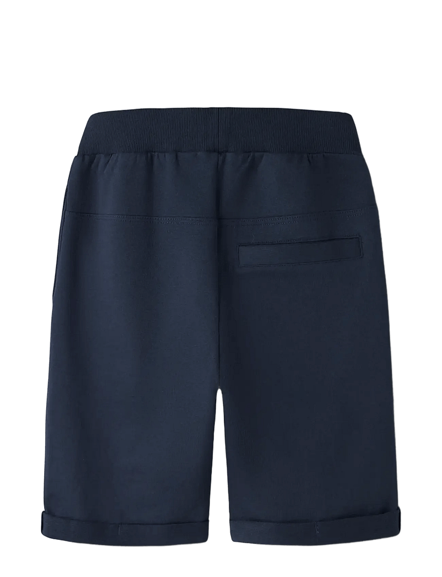 name it - NMMVASSE SWE LONG SHORTS UNB - sweatshorts - navy blazer - 2