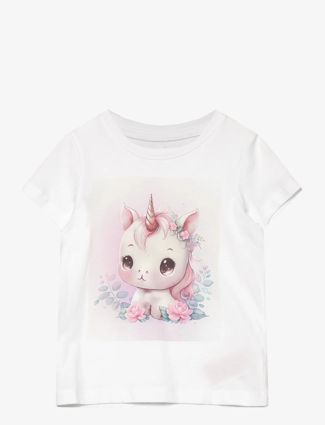 name it - NMFVOTEA SS TOP - kortærmede t-shirts - bright white - 0