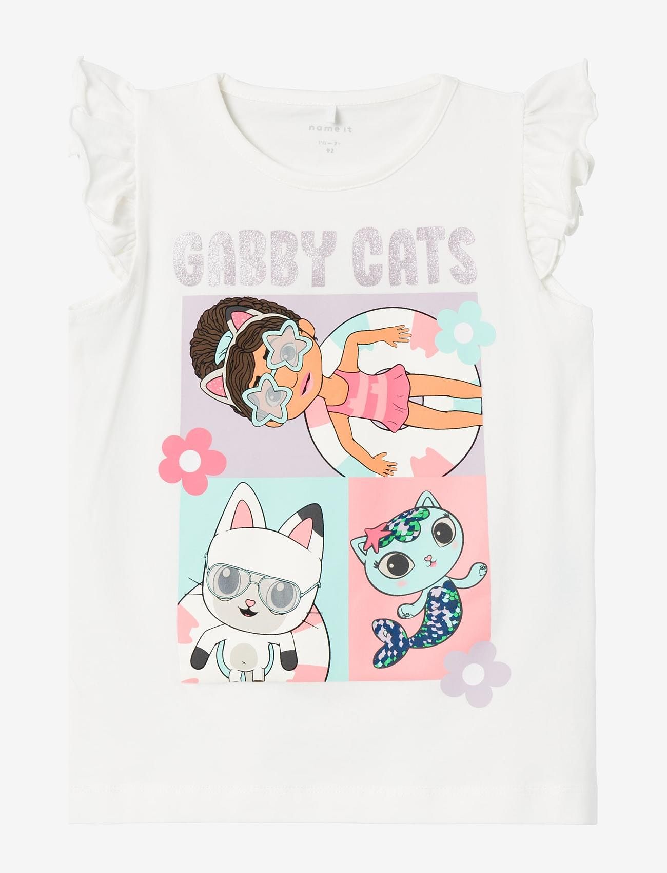 name it - NMFMEMI GABBY CAPLS TOP BFU - tanktops - jet stream - 0