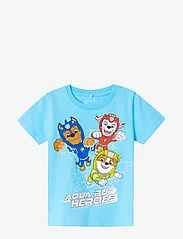 name it - NMMMANSE PAWPATROL SS TOP CPLG - short-sleeved - bachelor button - 0