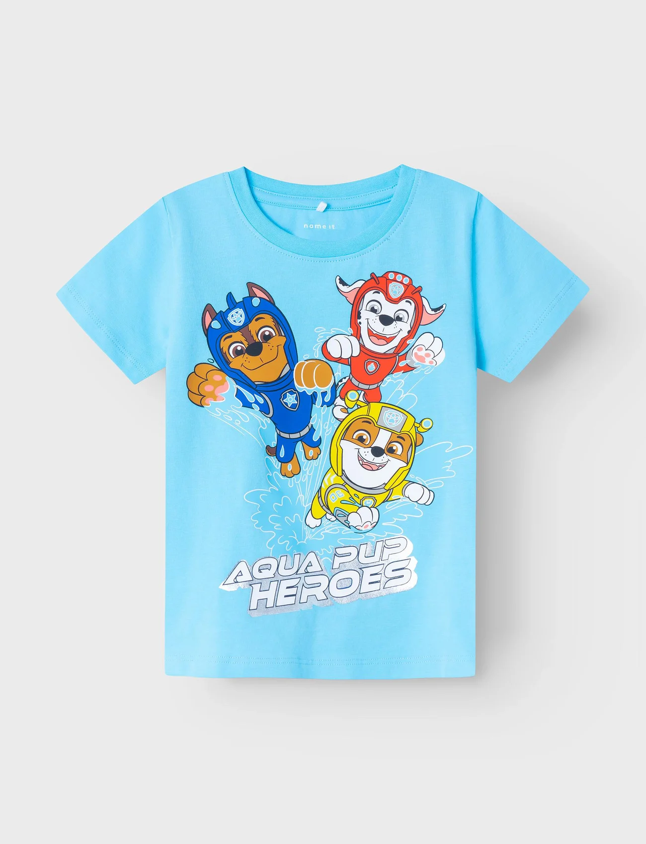 name it - NMMMANSE PAWPATROL SS TOP CPLG - lyhythihaiset - bachelor button - 1
