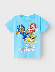 name it - NMMMANSE PAWPATROL SS TOP CPLG - short-sleeved - bachelor button - 2
