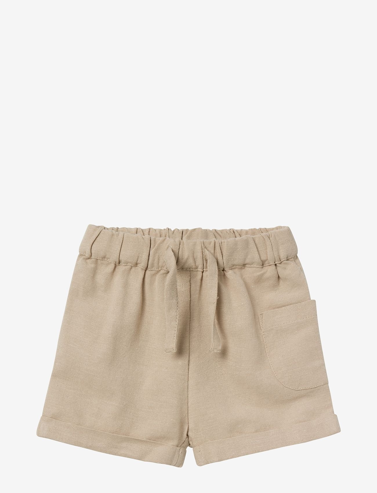 name it - NBMFAHER SHORTS F - sweatshorts - humus - 1