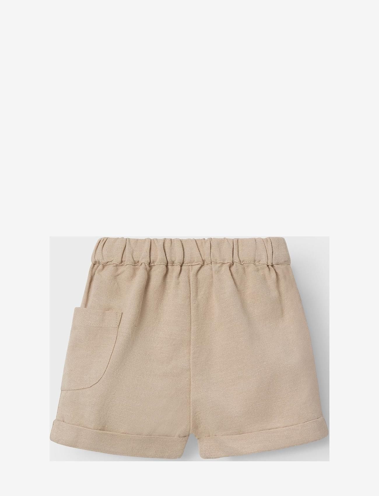 name it - NBMFAHER SHORTS F - sweatshorts - humus - 2