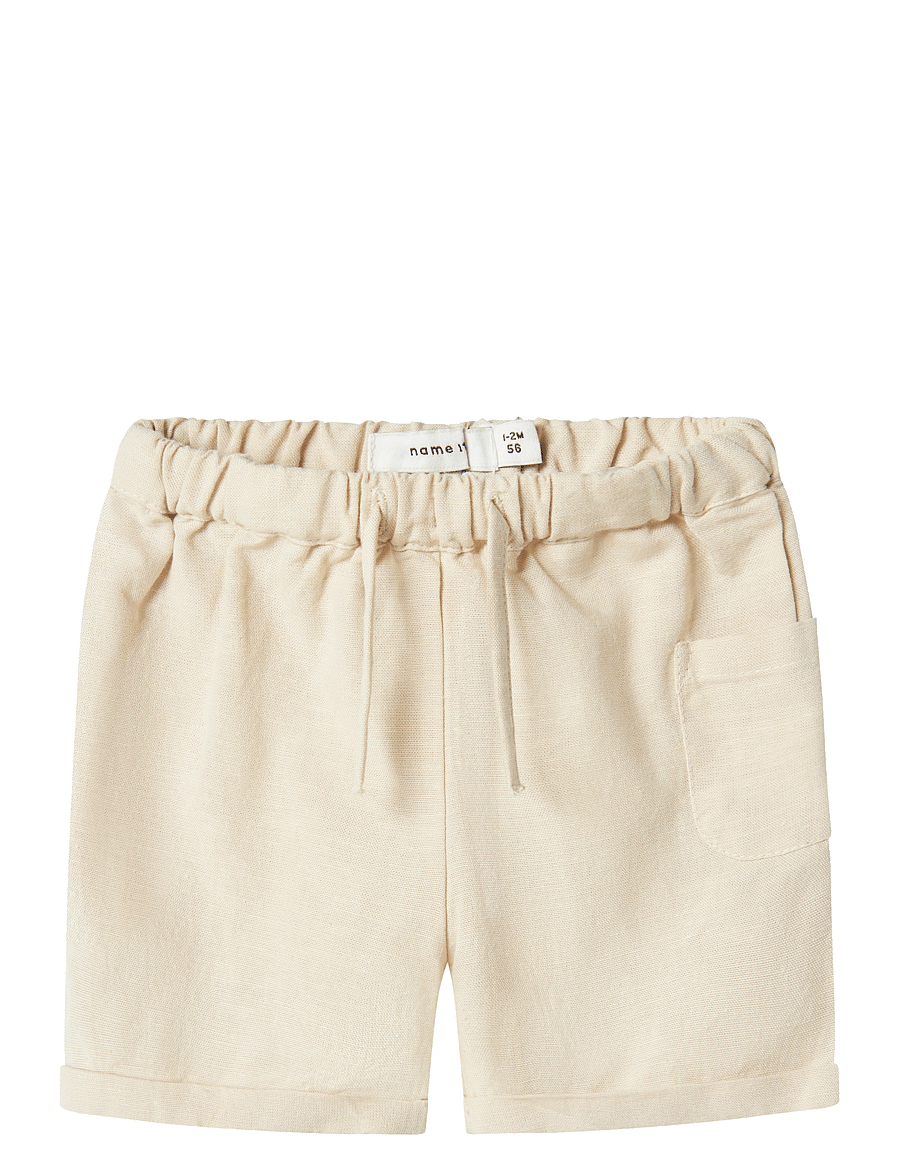 name it - NBMFAHER SHORTS F - sweatshorts - peyote - 0