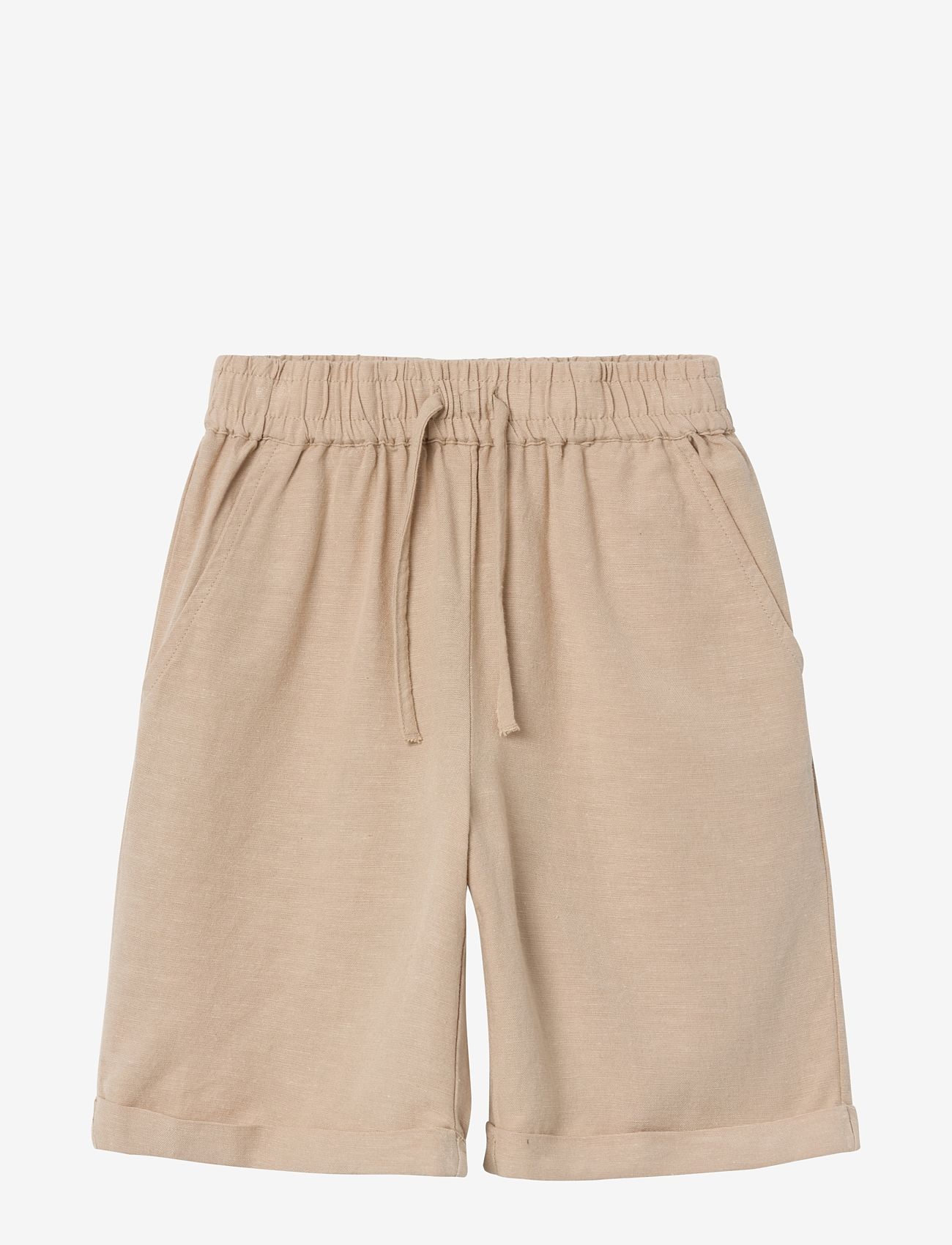 name it - NKMFAHER SHORTS F NOOS - humus - 1