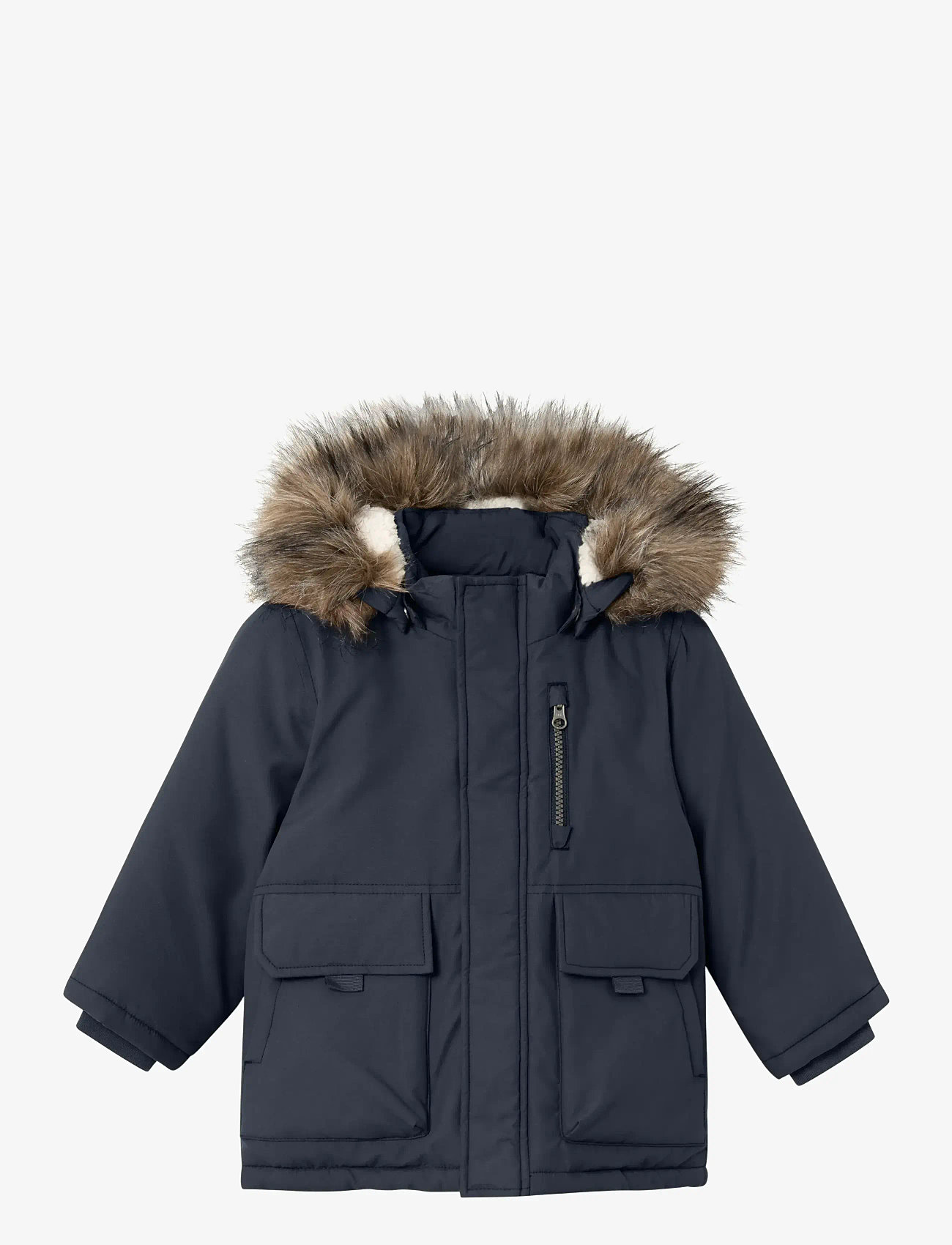 name it - NMMMASTER05 PARKA JACKET PB FO - parkas - dark sapphire - 0